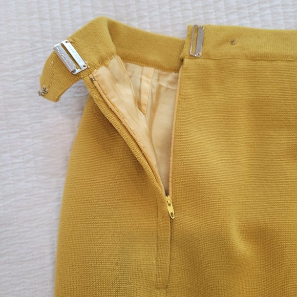 Gino Paoli Wool Pencil Skirt Vintage Italy - Picture 6 of 8